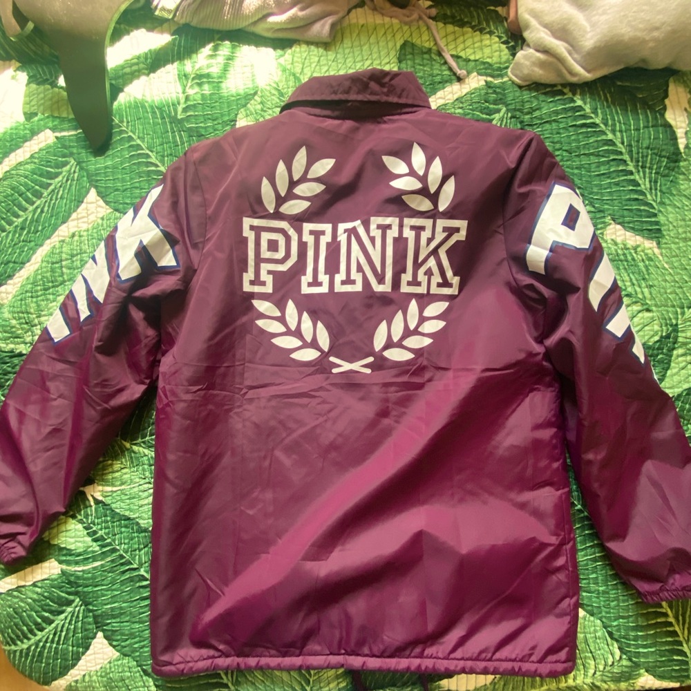 PINK Victoria’s Secret Sherpa Bomber Jacket